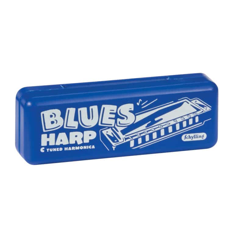 Blues Harp, C Tuned Harmonica - Storage Box Top