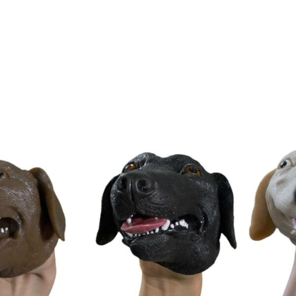 Dog hand puppet video