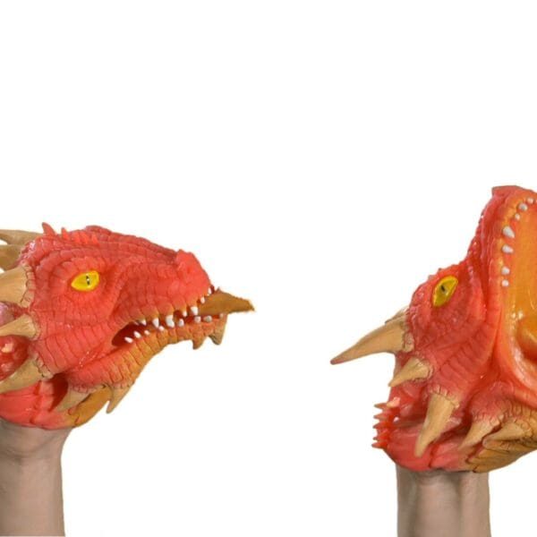 Dragon hand puppet video