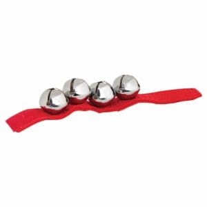 Velcro Hand Bells Red