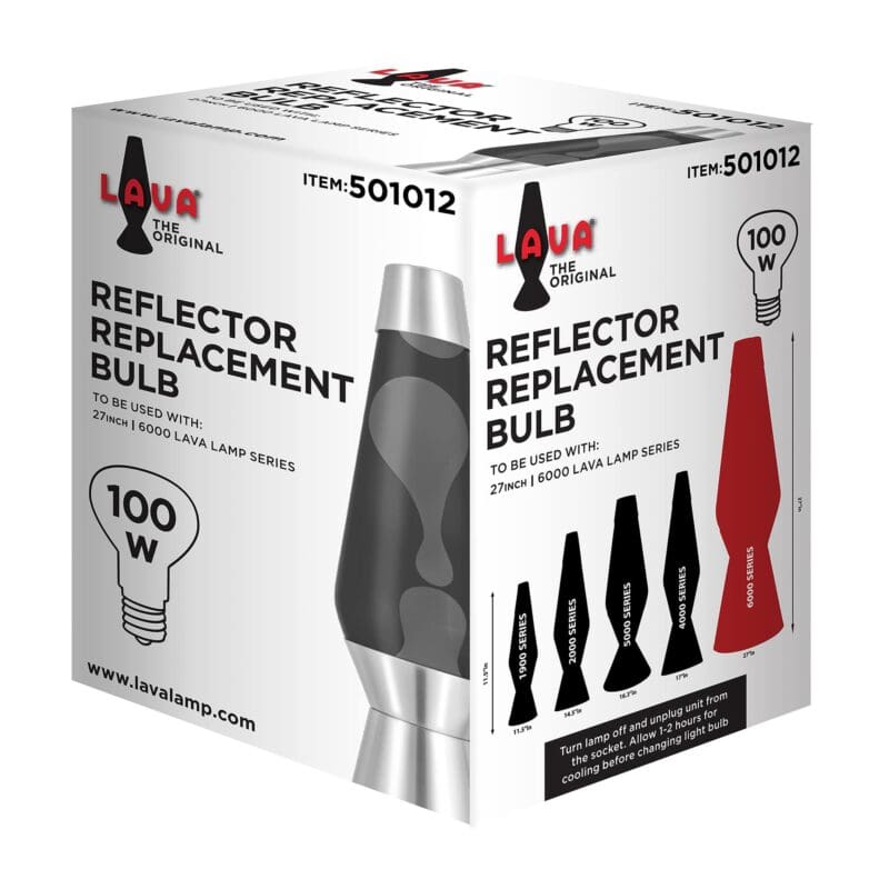 100W LAVA® Lamp Light Bulb Package