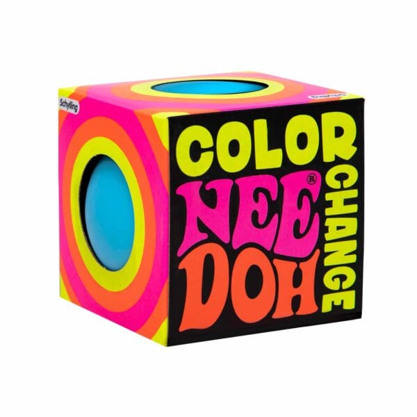 Nee Doh Color Change Package Front Angle Blue