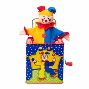 Jester Jack in the Box Popped Front