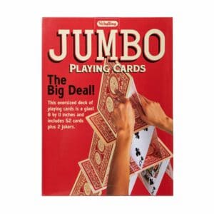 Jumbo Playing Cards Package Front