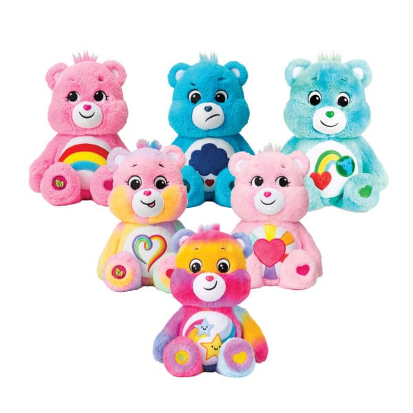 Care Bears Medium Plush - Group